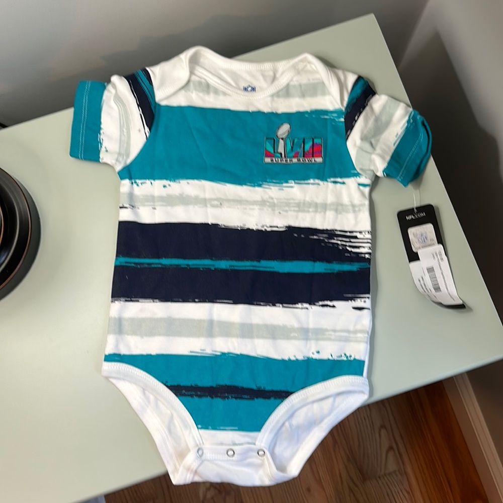 Super Bowl LVII official NFL onesie 24 month NWT
